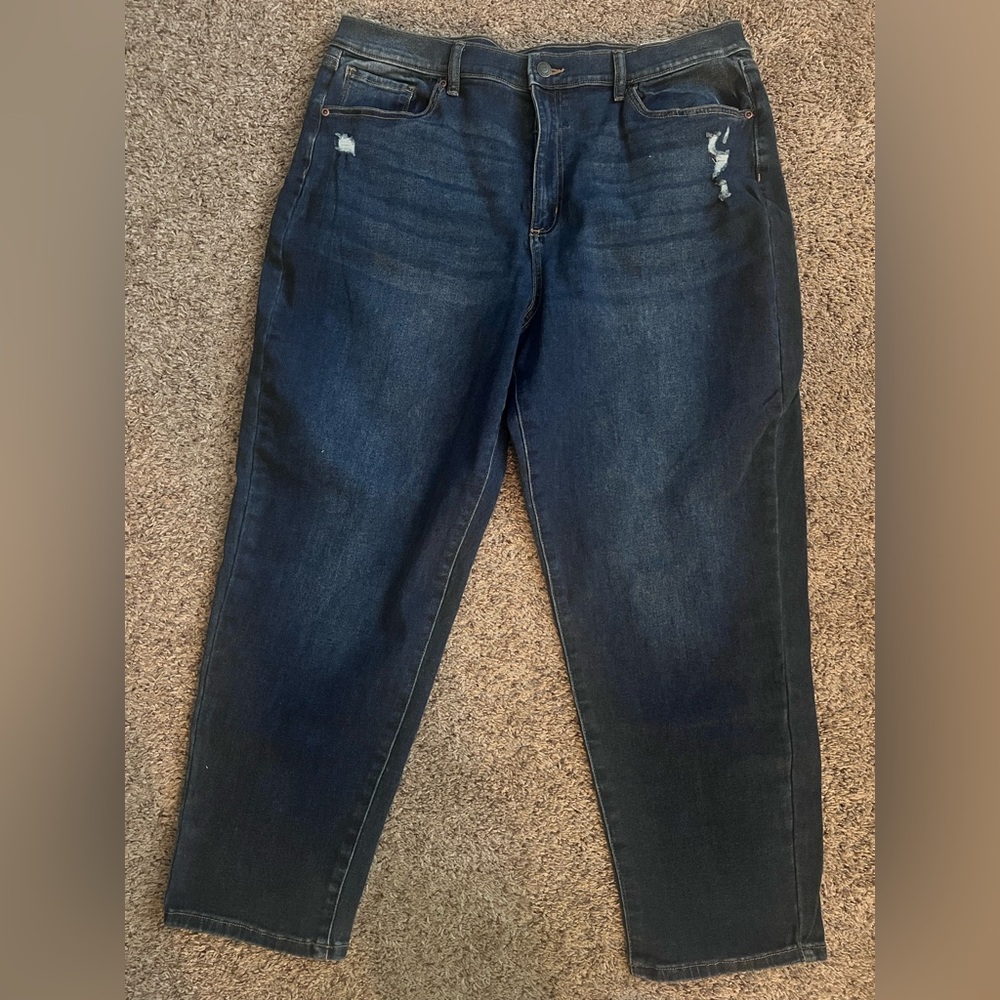 Sonoma Dark Indigo Boyfriend Jeans